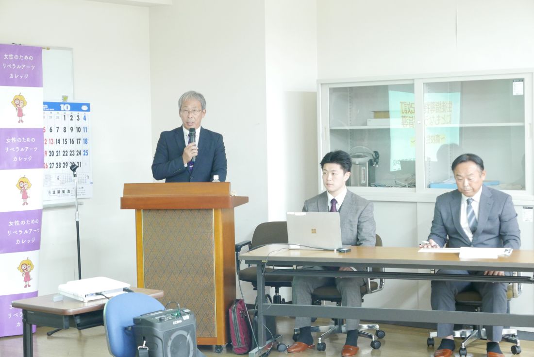 八千代西高等学校の先生方が来校されました