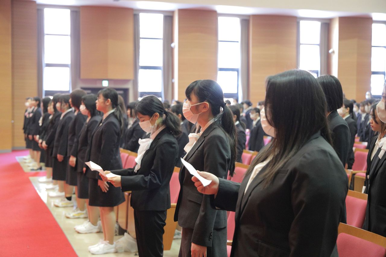 令和7年度 入学式を挙行しました